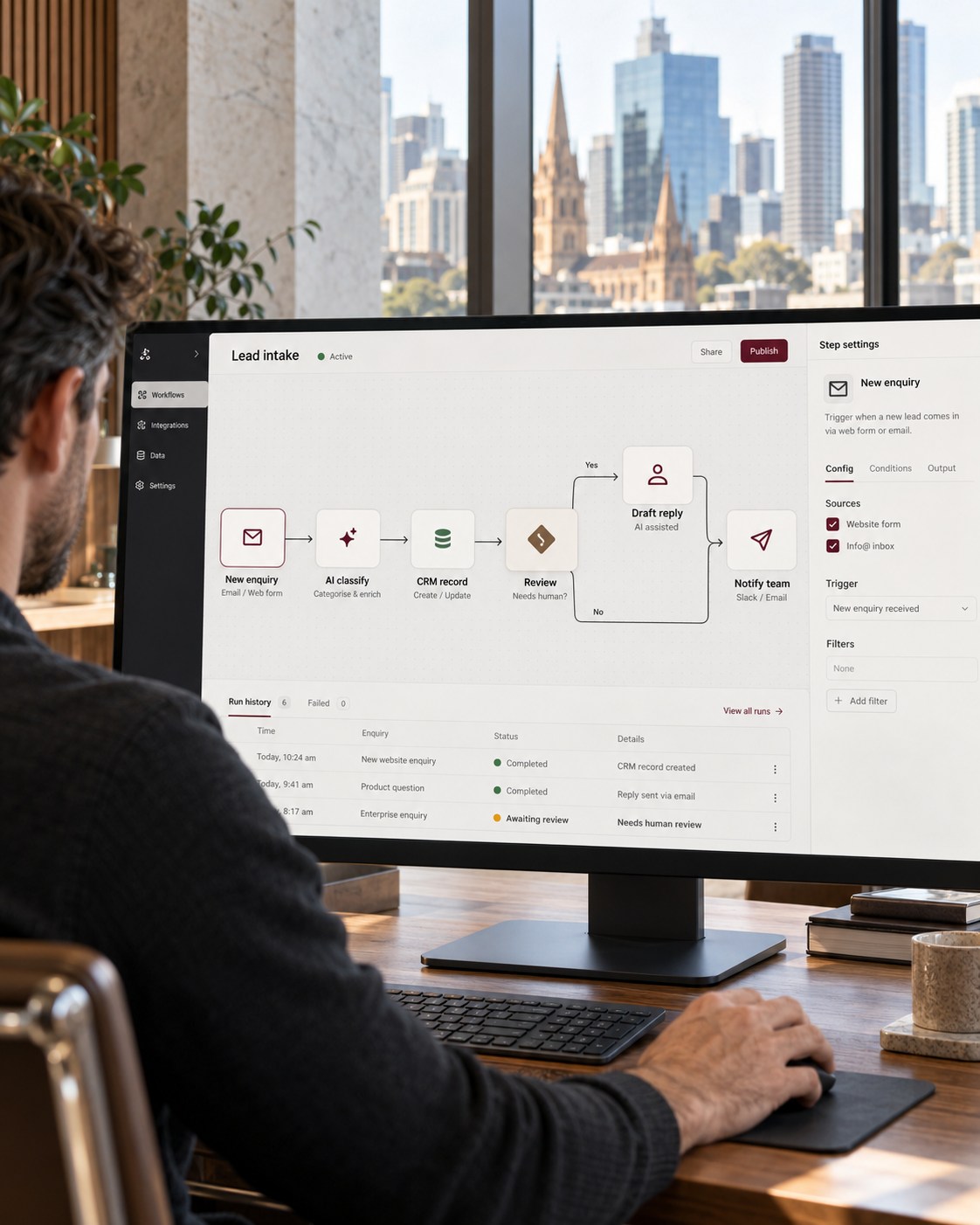 AI and automation work