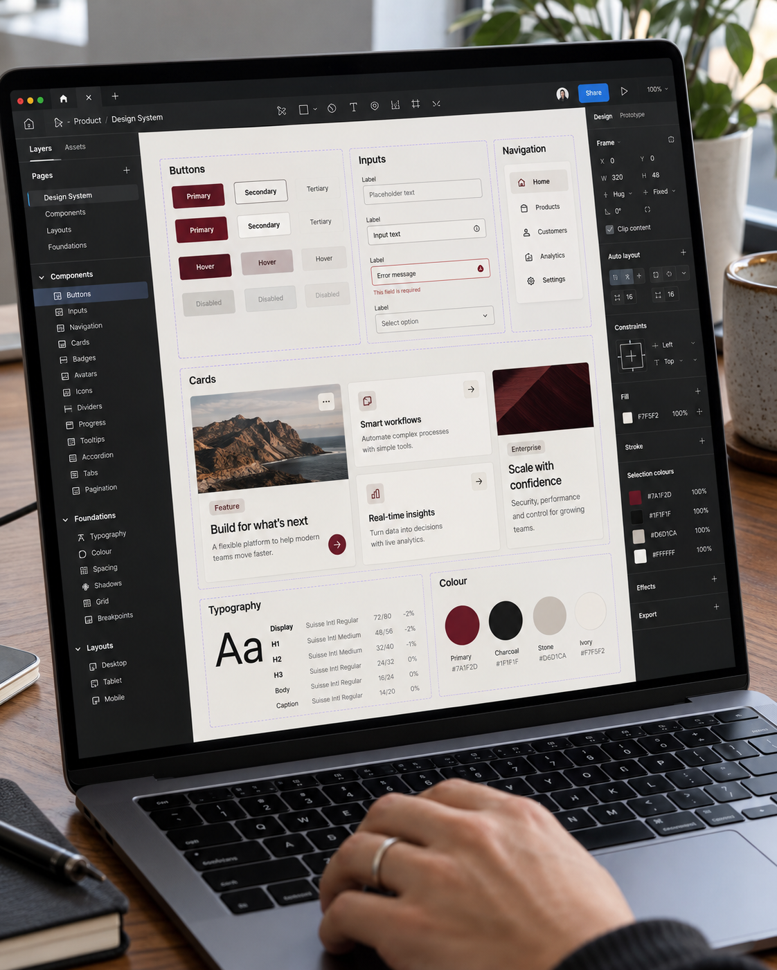 Brand and design work